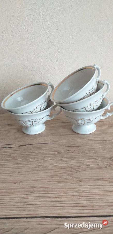 Porcelanowe filiżanki prl Przedbórz