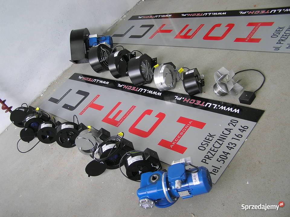 Wentylator do pieca 140 100W dmuchawa kotła LUTE
