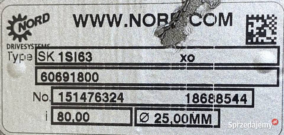motoreduktor przekładnia 025kW 17obr 3faz kujawsko-pomorskie Pigża sprzedam