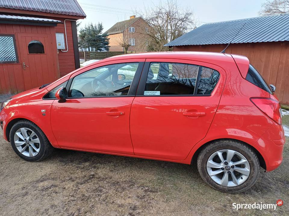 Opel Corsa 2014r 14 benzyna benzyna lubelskie Lubartów sprzedam
