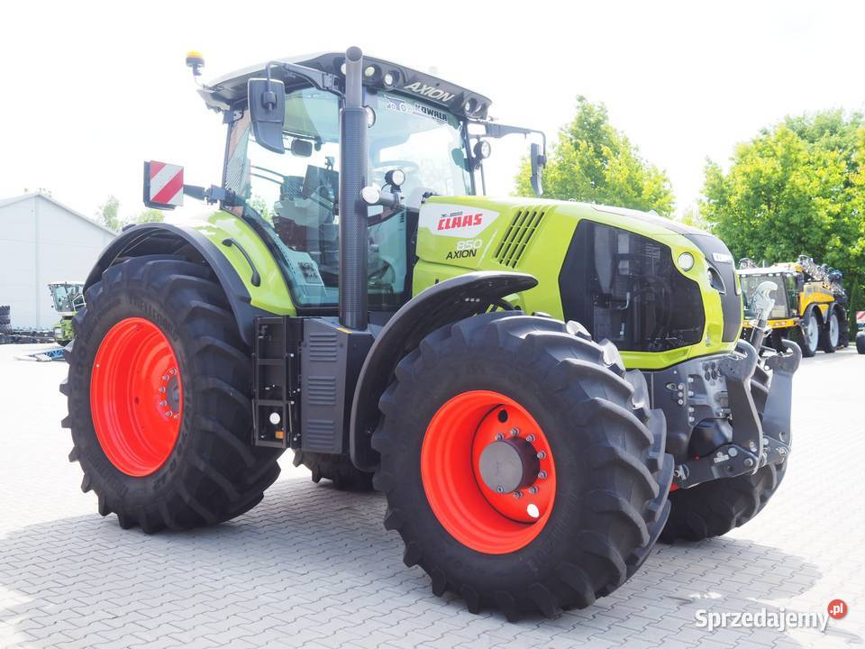 Claas Axion 850 CEBIS Ciągnik rolniczy traktor Claas Stęszew