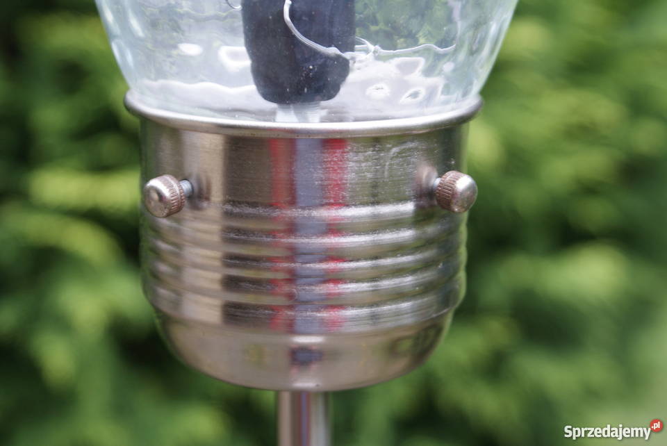 Lampa podłogowa duża żarówka Warszawa