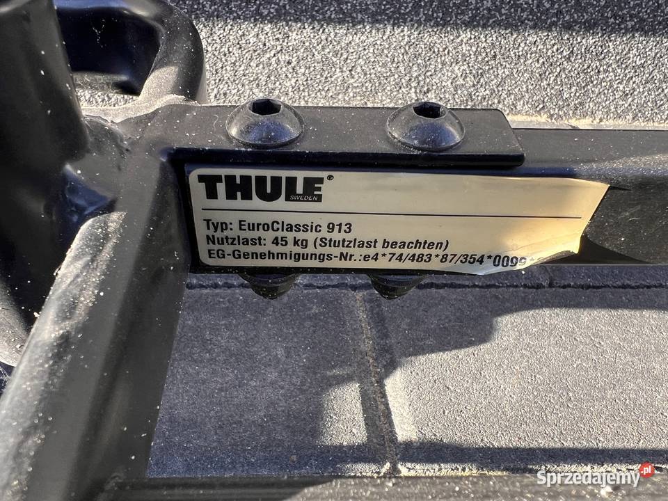 Thule bagażnik rowerowy na hak Ustka