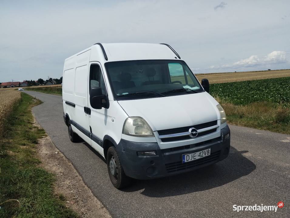 Opel Movano 25 L2H2 2006 hak furgon dolnośląskie sprzedam