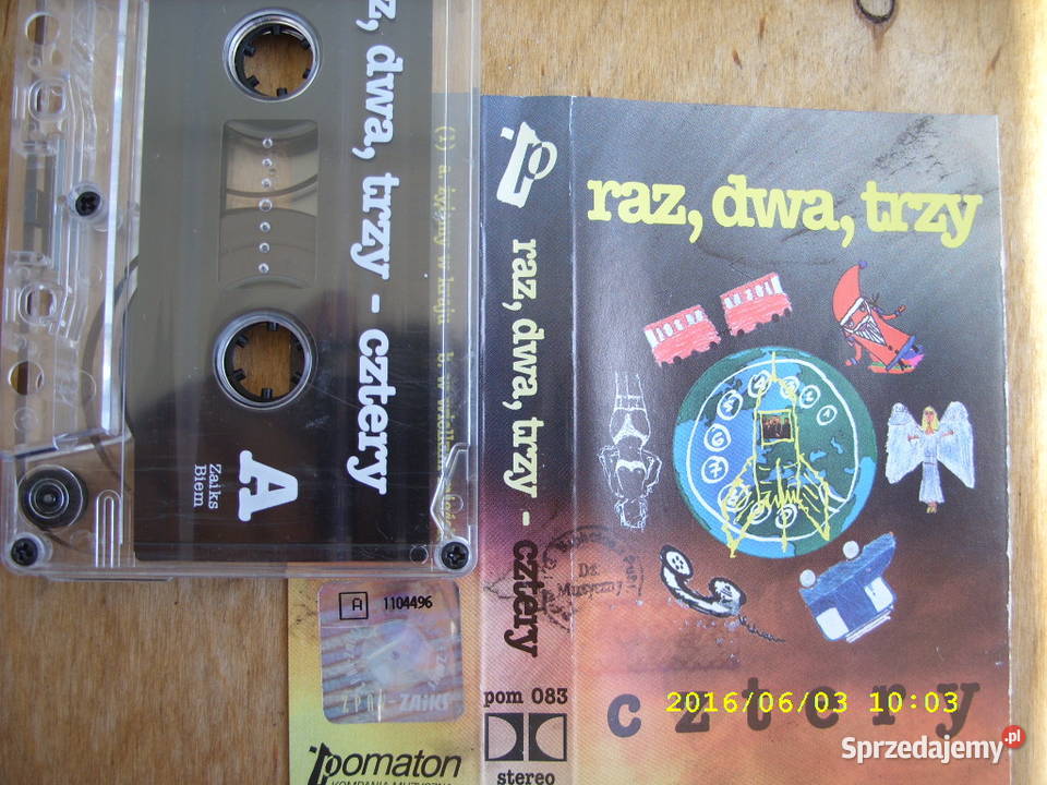 Rock kaseta RAZ DWA TRZY 3 KASETY Wołów sprzedam