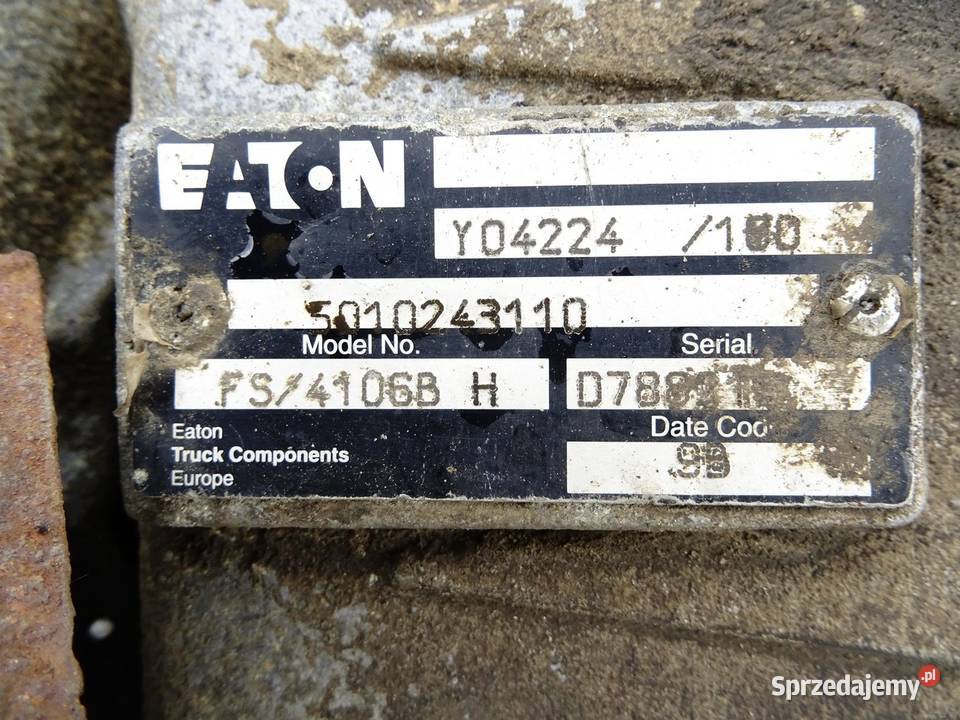 SKRZYNIA BIEGÓW RENAULT TRUCKS N Y04224 sprzedam