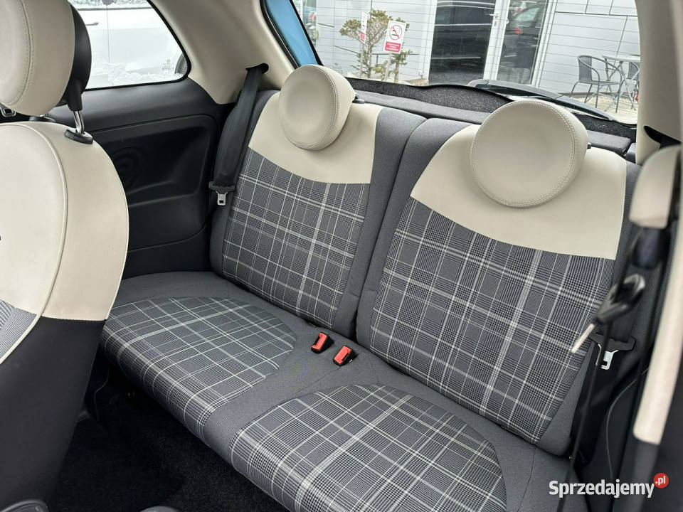 Fiat 500 12 69 2016r Lounge panorama zadbany I Wojkowice