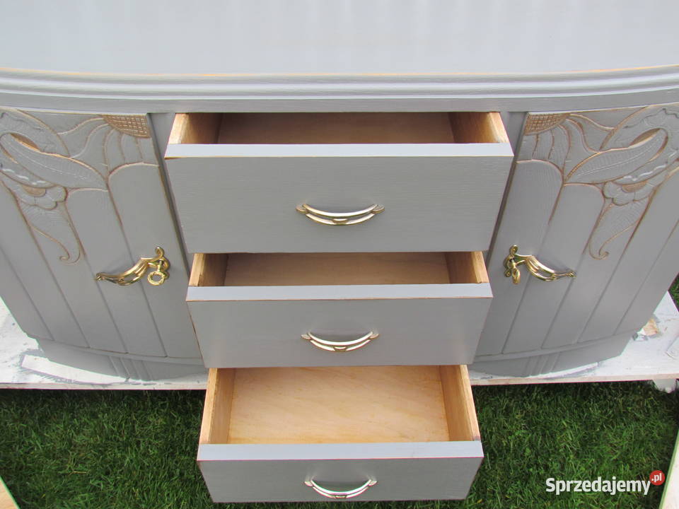 stara komodaszafki nocne dąb shabby rozjaśniony Stepnica