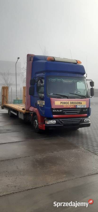 DAF LF 45 2007r Pomoc drogowa Rok produkcji 2007 Chorzów