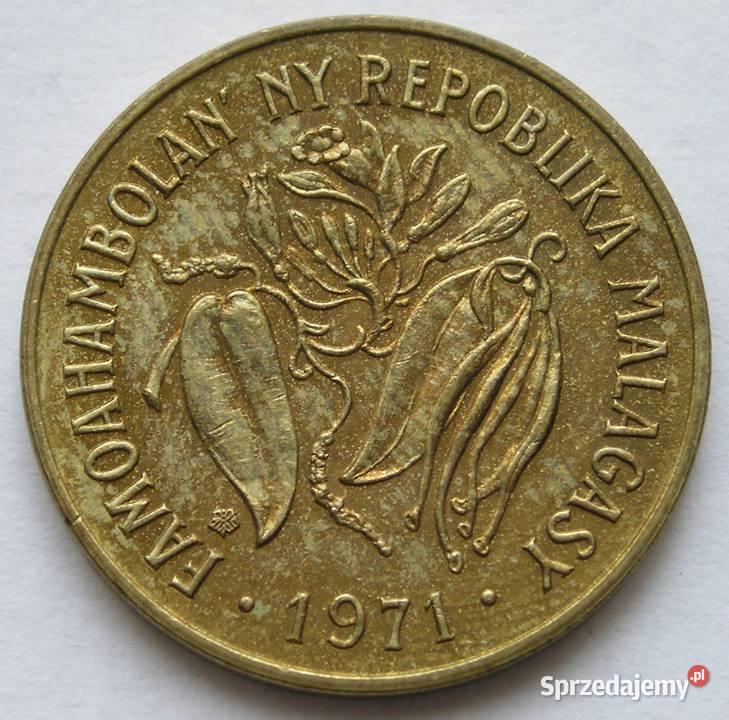 MADAGASKAR 10 FRANKÓW 1971 STAN 12 Łódź