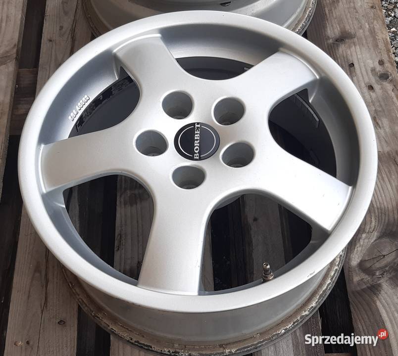 4 FELGI ALUMINIOWE BORBET 7JX16H2 5X120 ET40 VW Mielęcin