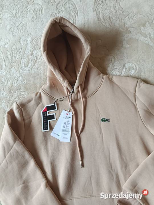 Bluza męska bawełniana Lacoste beżowa M regular Białystok