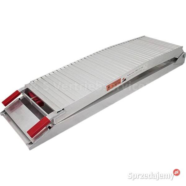 Rampy podjazdowe aluminiowe 205 680 składane Lubań