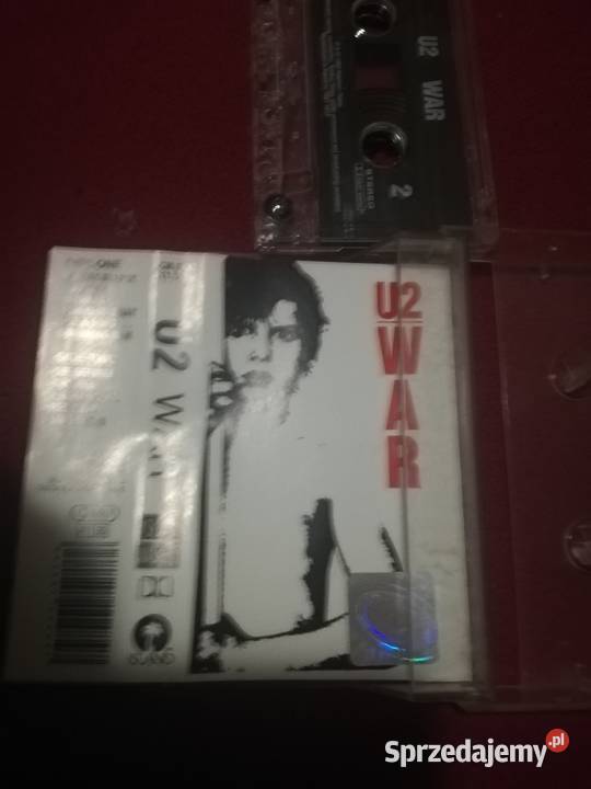 Kaseta magnetofonowa muzyka U2 war oryginalne Płyty i kasety Łódź