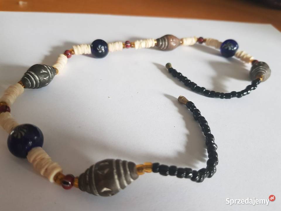 łańcuszek korale wisiorek koraliki muszla Dla kobiet Kielce sprzedam