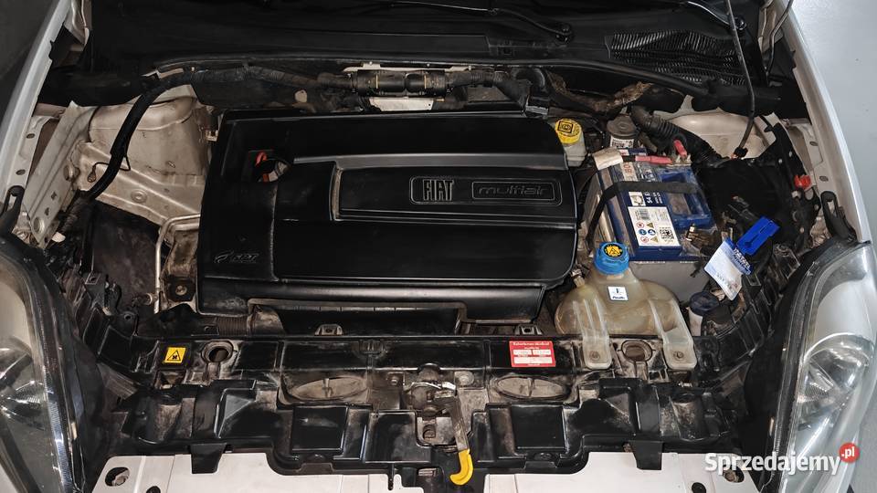 Fiat Punto Evo 14 2010 Biały Perłowy 1368cm3