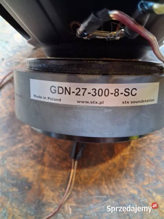 Głosnik niskotonowy GDN 27 300 8 SC