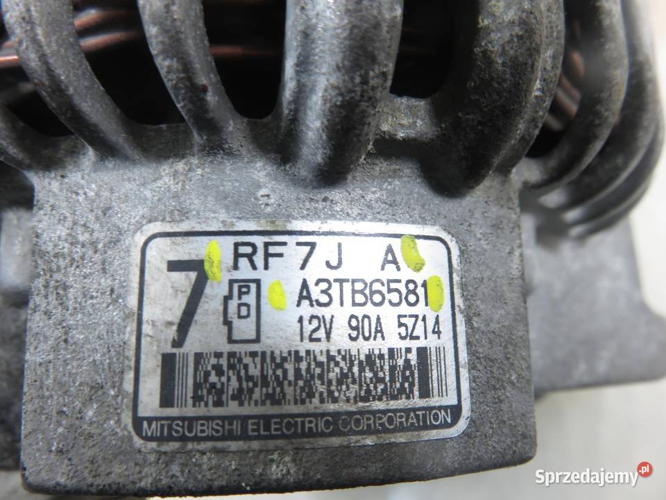 ALTERNATOR MAZDA 6 Station Wagon 20 DI A3TB6581 małopolskie