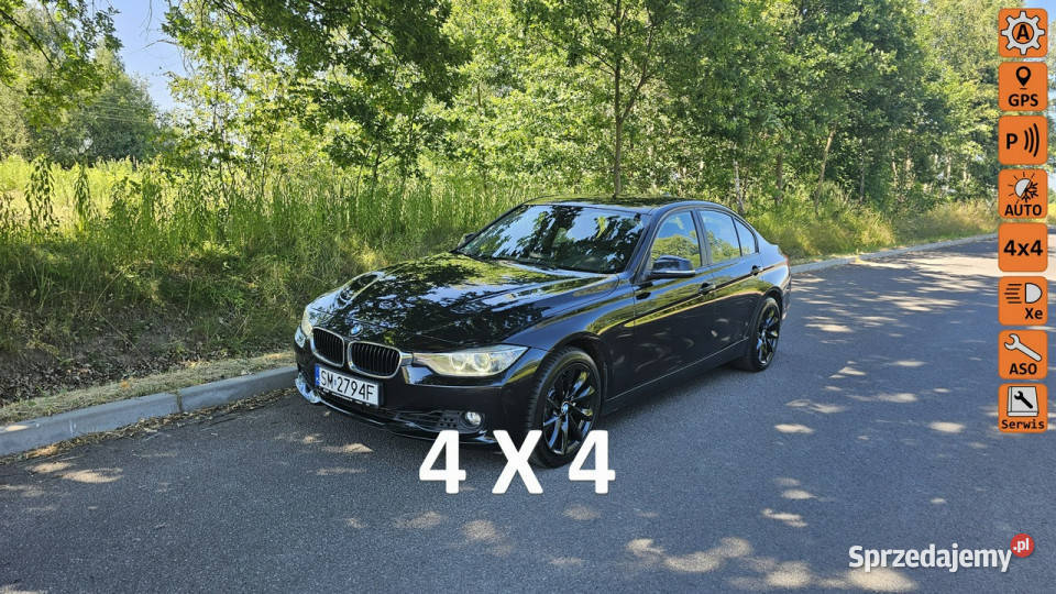 BMW 330 BMW 330D xDrive ładny stan 4x4 sedan F30 śląskie