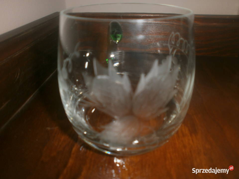 szlif szklanka mała szkło lubuskie sprzedam