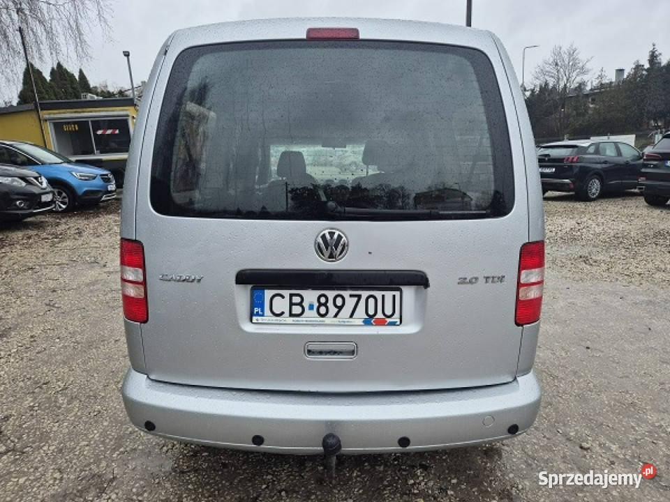 Volkswagen Caddy SalonLong 7 osób Vat23 20tdi klimatyzacja Bydgoszcz