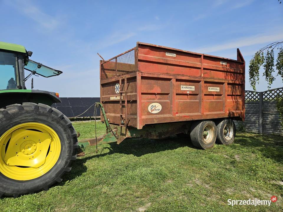 Przyczepa skorupowatandem Marshall 11 ton sprzedam