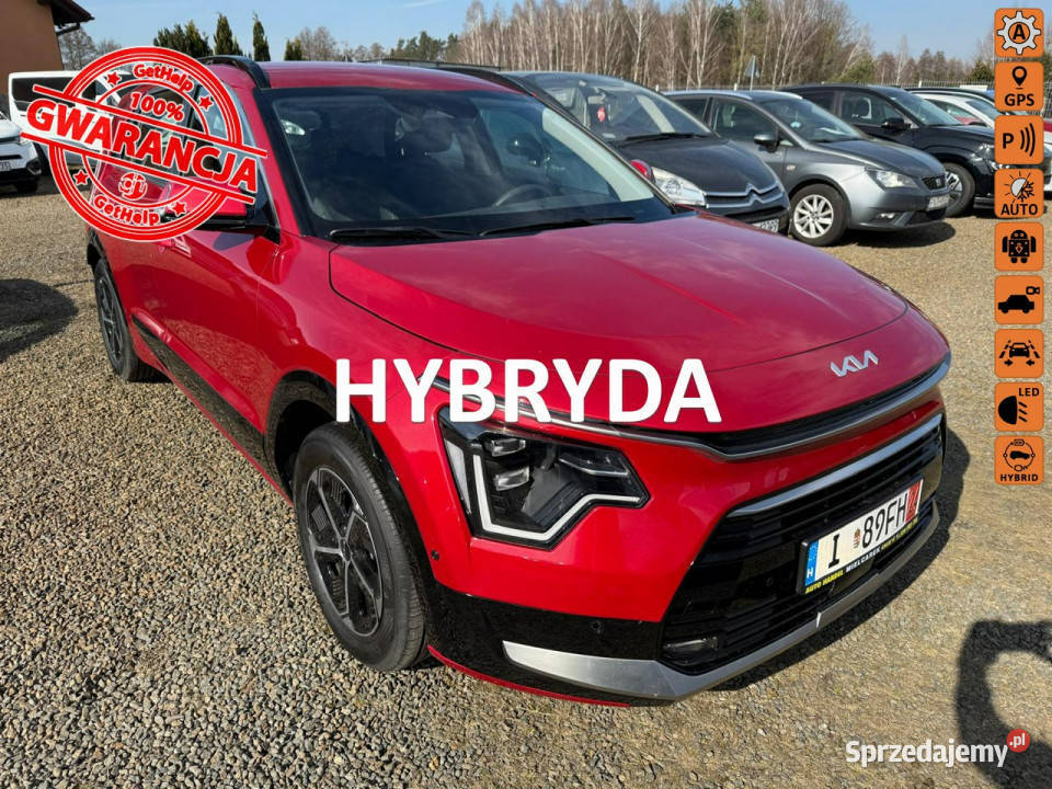 Kia Niro navi automat hybryda gwarancja elektrycznie ustawiane fotele Kia Zbąszyń