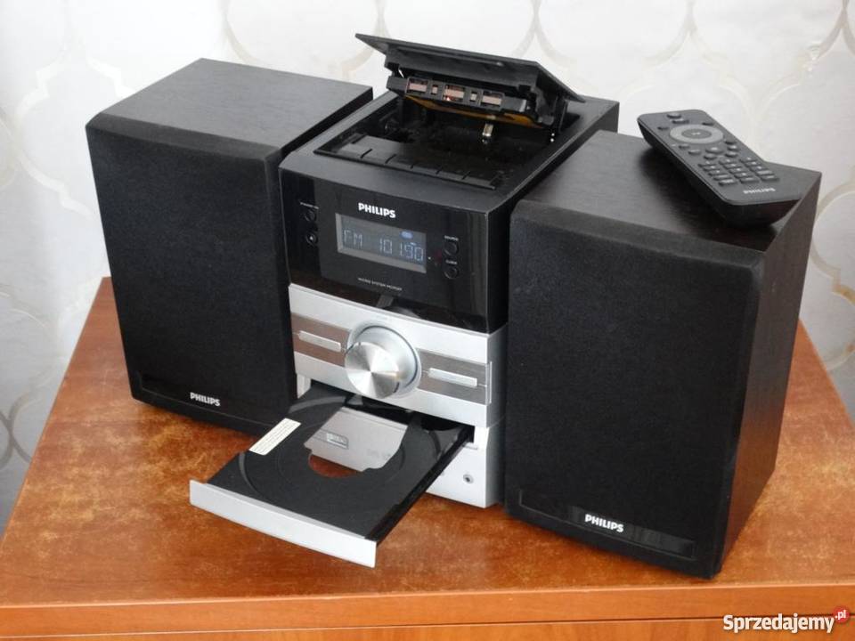 Wieża Philips MCM207 pil USB mp3 kolumny WYSYŁKA Jasło