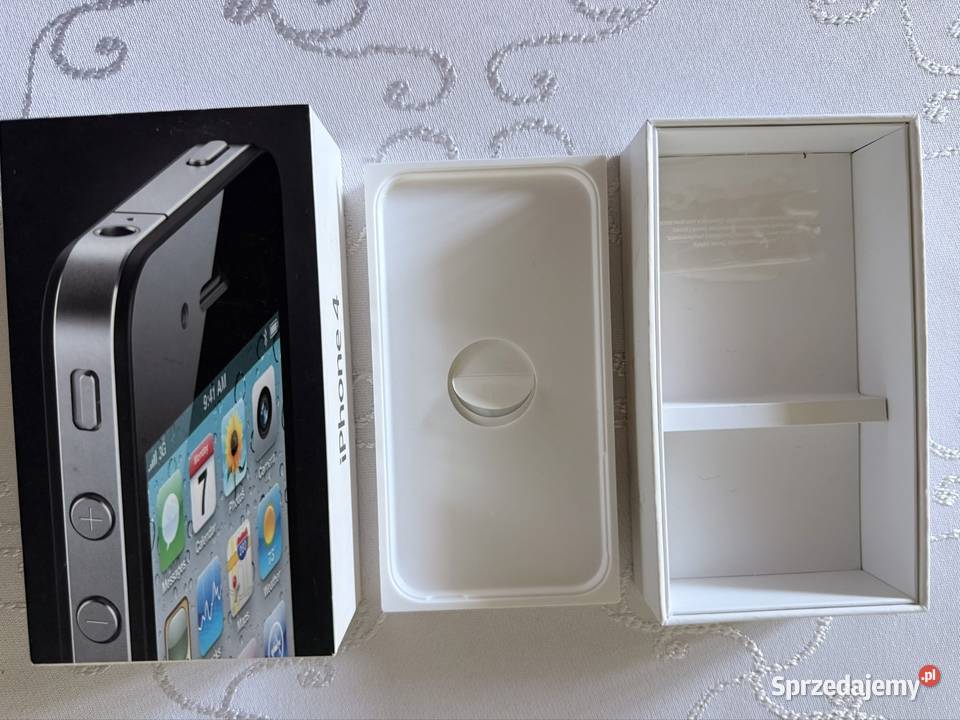 Apple iPhone 4 Oryginalne Pudełko Box Instrukcja Czerwionka-Leszczyny