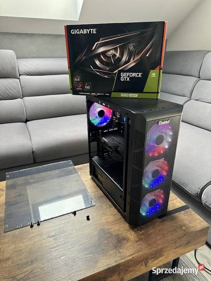 Komputer Gamingowy ARGB i5 9400f gtx 1660 6gb Pamięć RAM 16 Kraków sprzedam