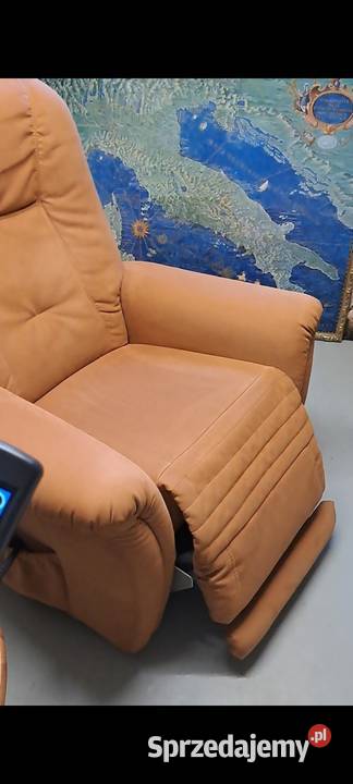 Fotel rozkładany relaksacyjny Olszany