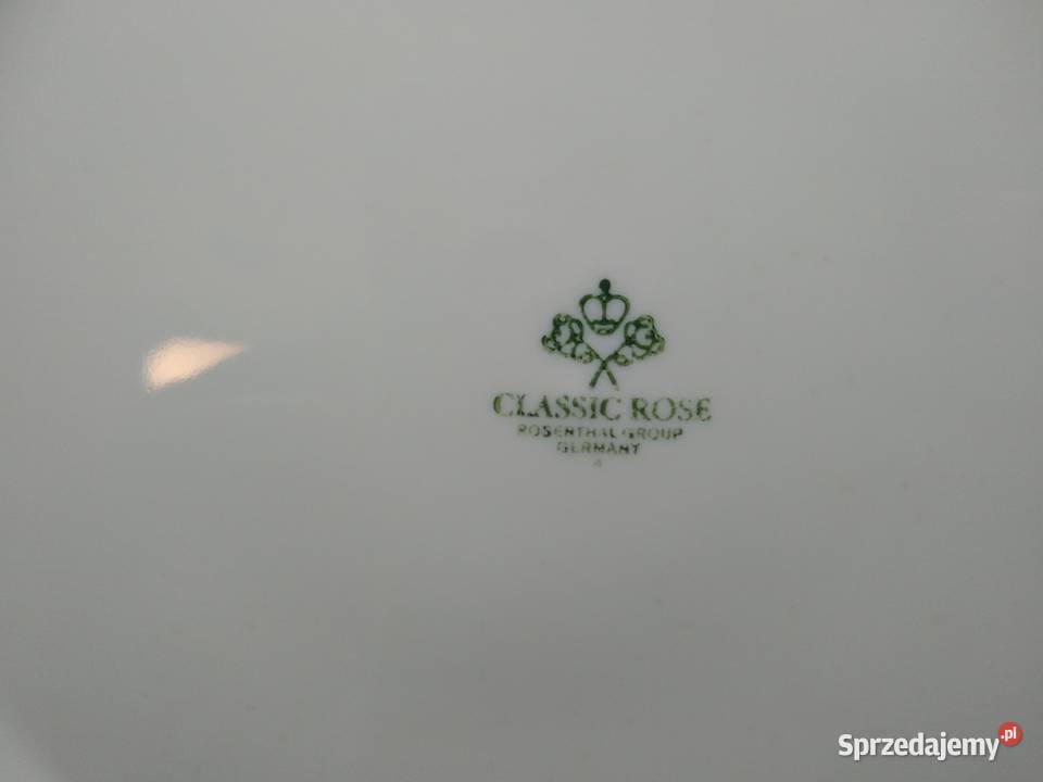 Rosenthal Sanssouci talerze płytkie ecru 3 Porcelana i szkło Kalisz
