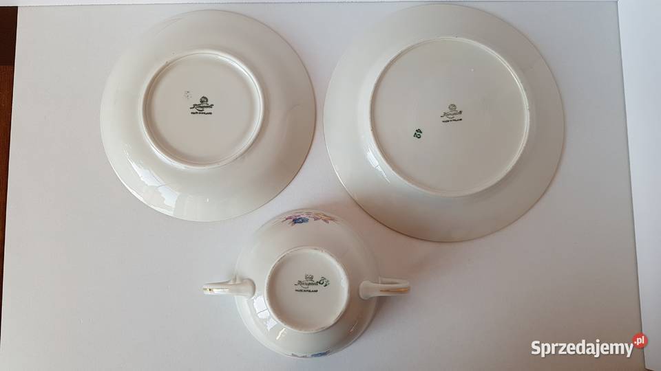 Trio bulionówka spodeczek talerzyk Koenigszelt Dąbrowa Górnicza sprzedam
