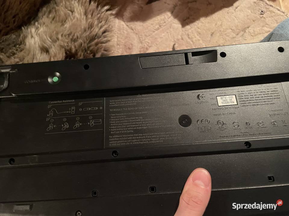 Bezprzewodowa klawiatura USB mysz komputerowa Elektronika