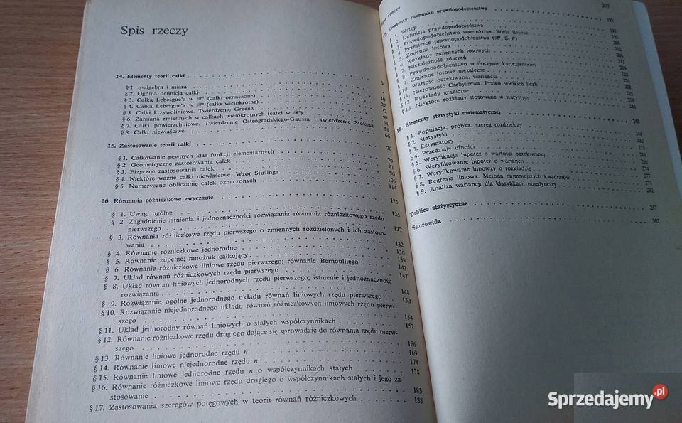 Matematyka podręcznik studentów chemicznych 2 Gdańsk