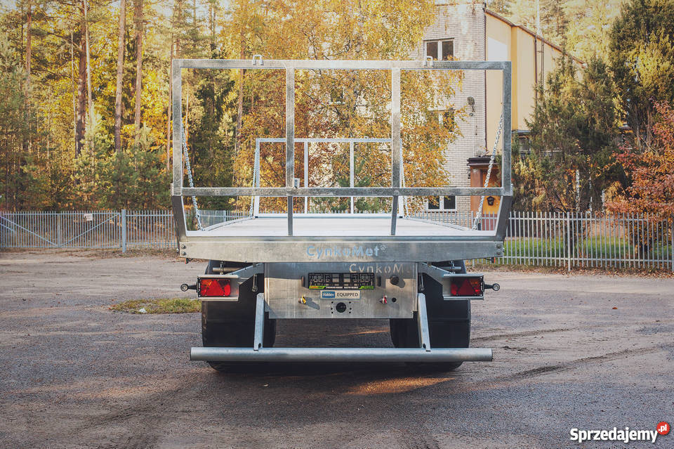 Przyczepaplatforma do bel 14 ton Cynkomet Płock sprzedam