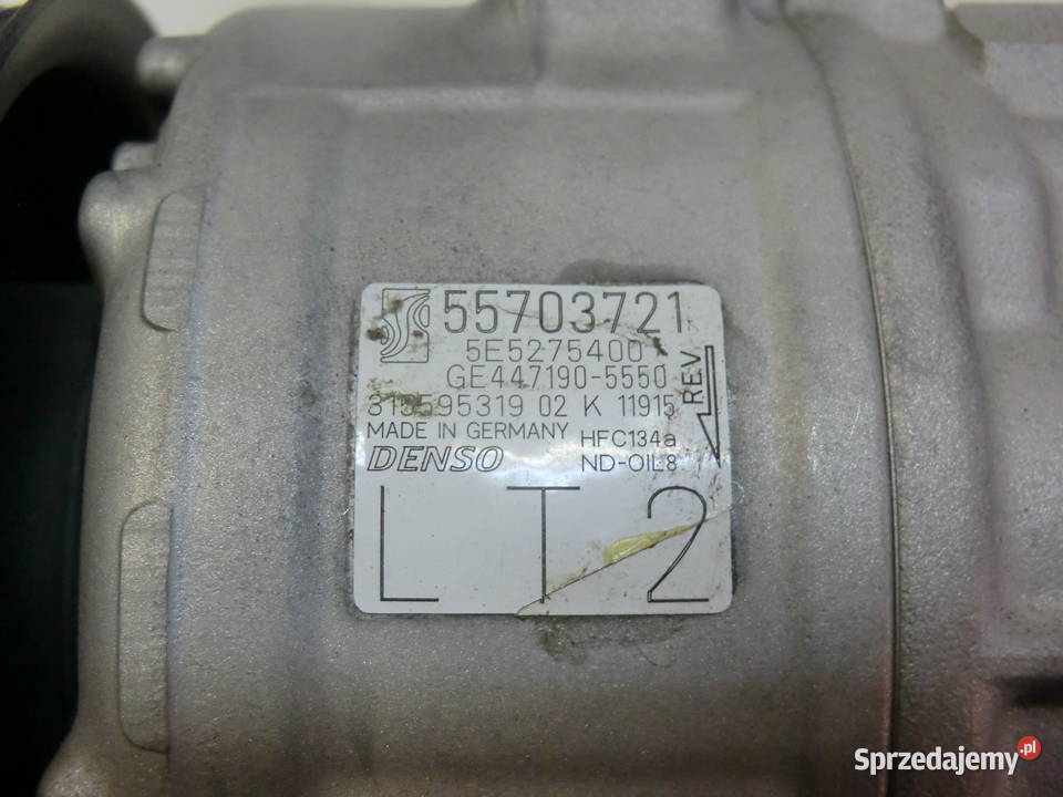Sprężarka Klimatyzacji OPEL CORSA D 55703721 osobowe małopolskie Krzeszowice