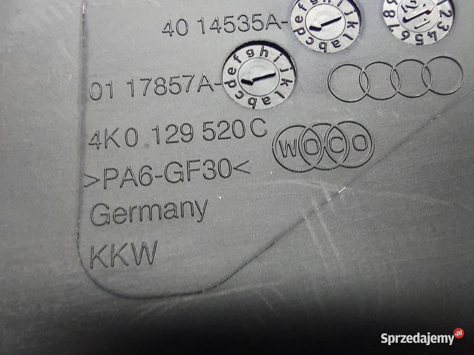 Audi A7 II 4K8 4M0 TFSI ŁAPACZ DOLOT POWIETRZA sprzedam