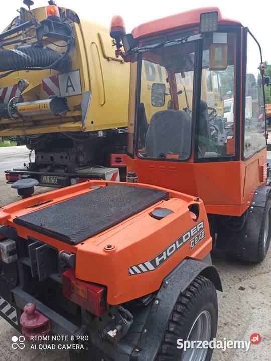 Traktor Komunalny Zamiatarka Holder Limanowa