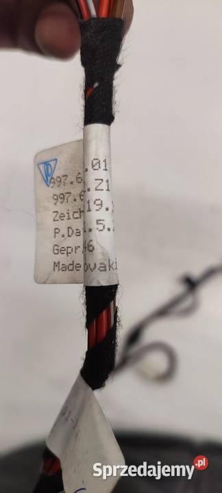 PORSCHE CAYMAN S 987 WIĄZKA KONSOLI ŚRODKOWEJ Materiały instalacyjne