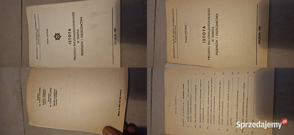 Pierwsze wydanie 1987 Istota projektu Łęczyca