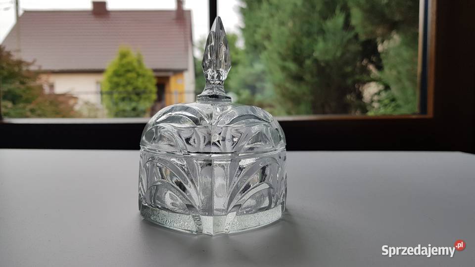 Stare puzderko bomboniera bombonierka Art Deco Dąbrowa Górnicza