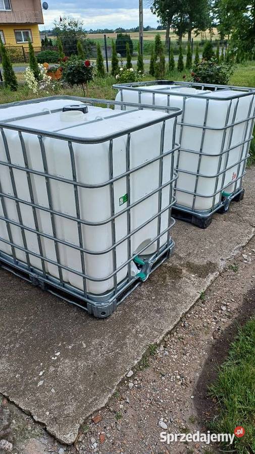 Mauzer 1000l zbiornik pojemnik na wode paliwo Płock
