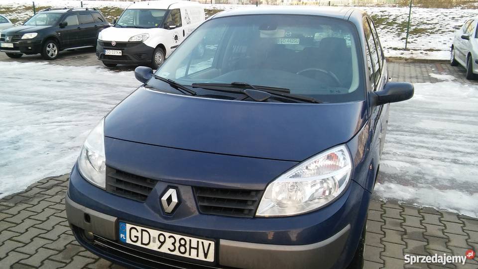 Samochód Renault Megane Scenic II Scenic pomorskie Gdańsk