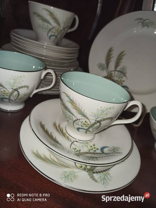 Filiżanka z 2 talerzykami Royal Albert England Gdańsk