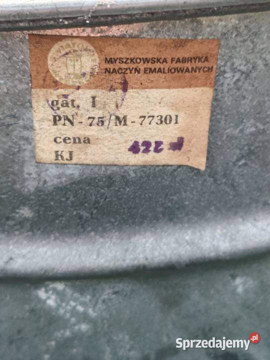 Kocioł w ocynku wielkopolskie