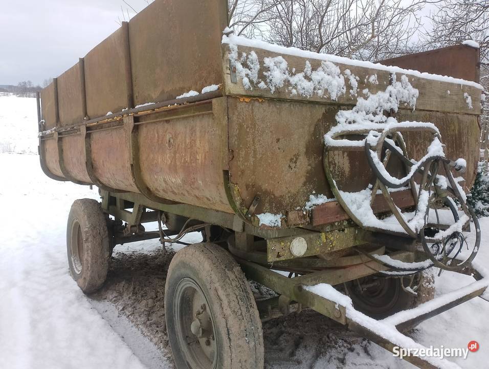 Przyczepa rolnicza PW4 nieuszkodzony zachodniopomorskie Drawsko Pomorskie sprzedam