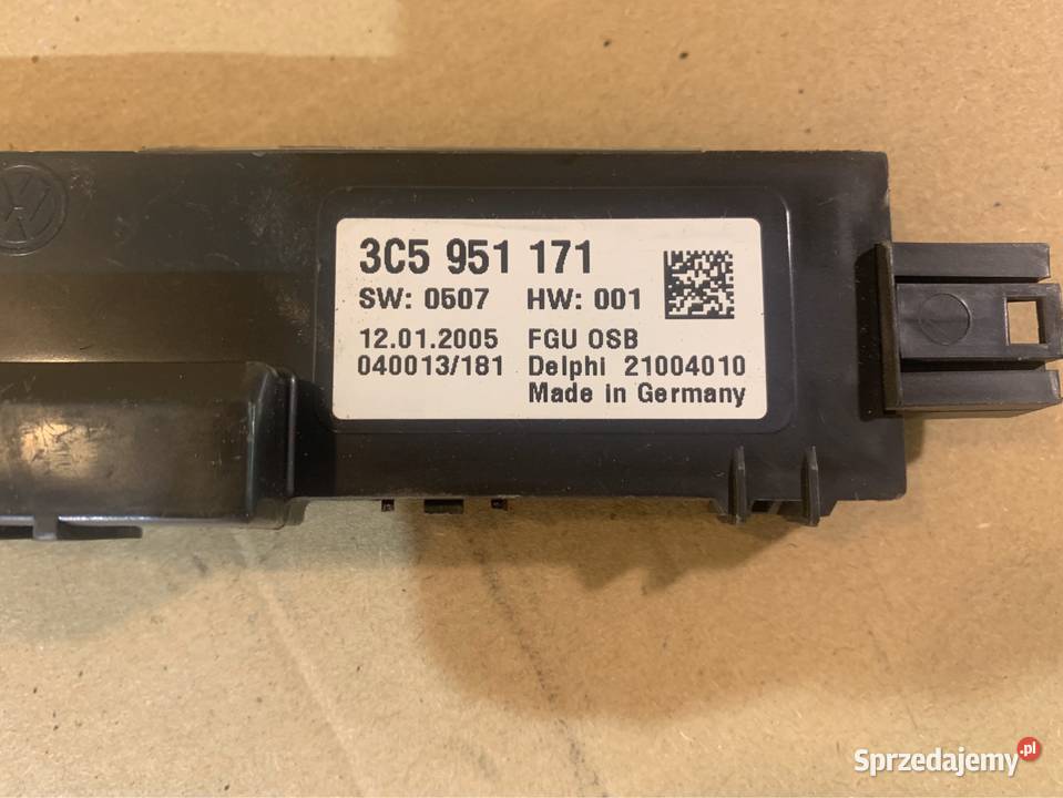 Czujnik uderzeniowy 3C5951171 vw passat b6 Szczecin