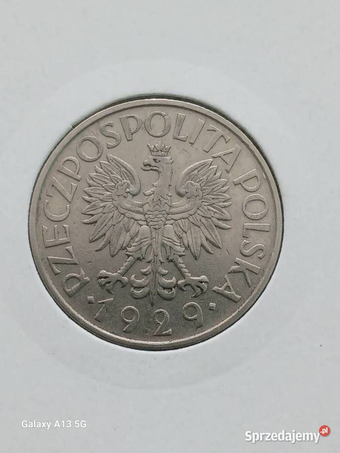 1 Złoty 1929 r 1 Konin sprzedam