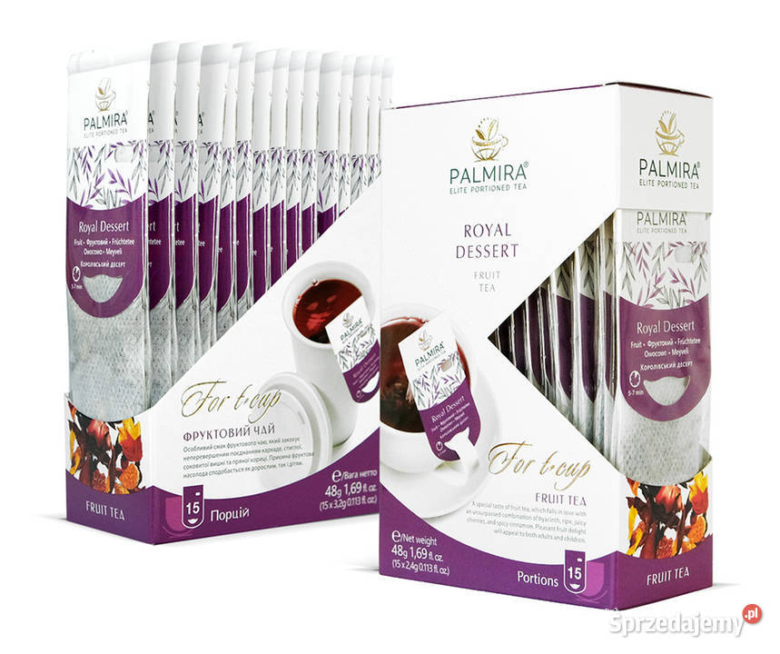 Palmira Royal Dessert luksusowa owocowa herbata Bydgoszcz